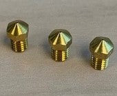 Nozzles, Brass - Set of Three